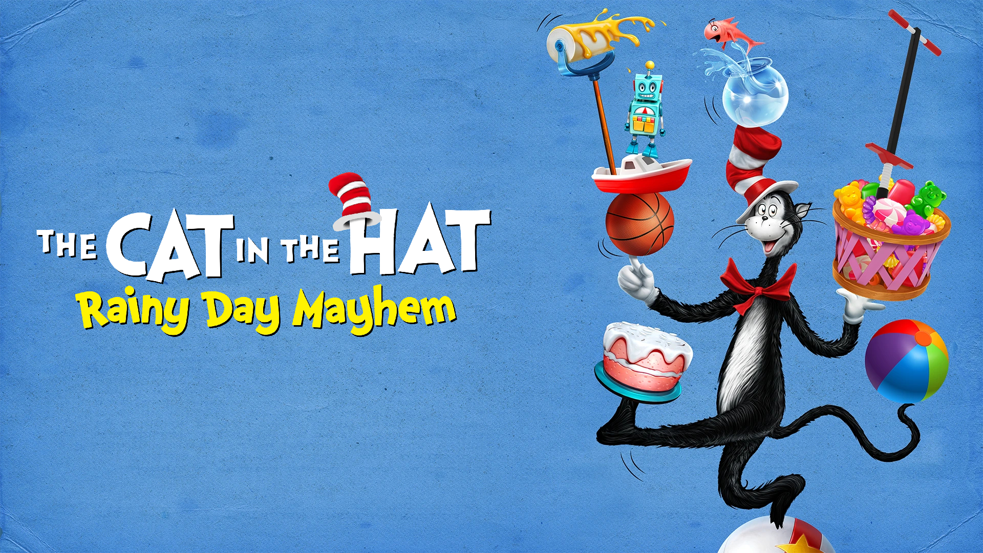 The Cat In The Hat : Rainy Day Mayhem – Outright Games annonce un nouveau party game familial inspiré du classique de Dr. Seuss
